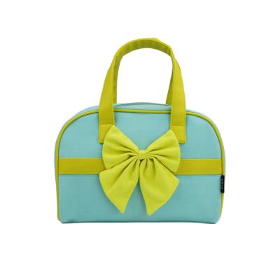 China High Quality Beautiful Cute Girl Bowknot Casual Mini Ladies Bags Women Handbags Canvas for sale