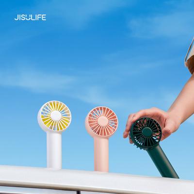 China 2021 Wholesale JISULIFE Powerbank Factory Dinner Mini Handheld Pocket USB C Fan For Outdoor Camping Home for sale