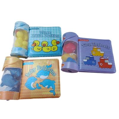 China Educational High Quality Funny Baby Story Book BSCI Factory Children's Baby Bath Baby Toy Book Soft Toy Book for sale