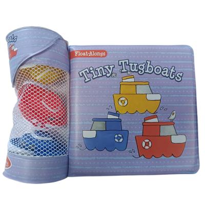 China Educational Hot Selling Children's Book High Quality Soft Book Kids Educational Soft Book Baby Bubble Bath Waterproof Floating Books for sale