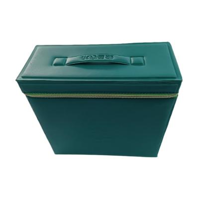 China Wholesale High Quality Waterproof Cosmetic Case Storage Box Fashion Travel Solid Boxes for sale