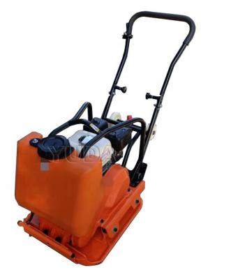 China Original Honda gx160 road construction plate compactor gasoline reversible vibration plate compactor with cast iron bottom sale price for sale