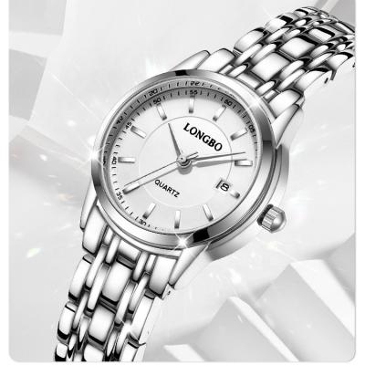 China Day/Date LONGBO Led Digital Watches Prices Mens Womens Waterproof Custom Watches Luxury Women Genuine Leather Mens Wristwatches Brand for sale