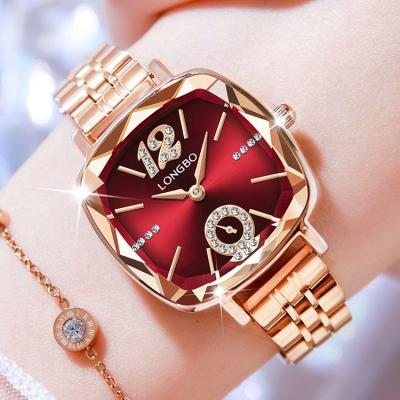 China LONGBO Water Resistant Ladies Watch Fashionable Free Shipping Women Gold Watches For Men Women Digital Watches for sale