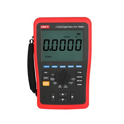 China DC UNIT UT620A Micro-ohm Milliohm Meter Ohm Digital Tester Low Resistance Meter Length Four-wire Gauge UT620A for sale