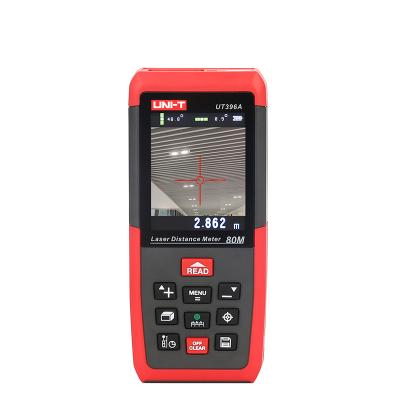 China Professional UNIT UT396A Laser Distance Meters Plotting Test Leveling Data Storage Max 80m 2MP Instrument Area Camera / Volume 126mm*56mm*28mm for sale