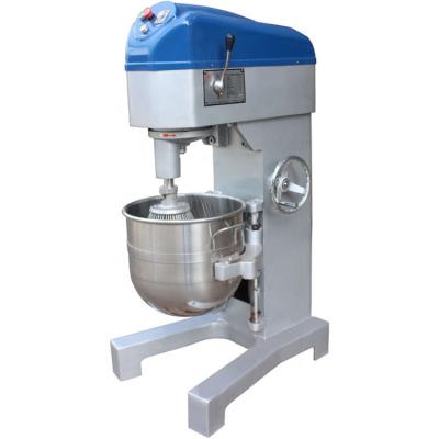 China High Speed ​​Multifunctional Electric Industrial Planetary Food Mixer Large Beater Ejector Button 30L Flour Eggs Flour Food Mixer for sale