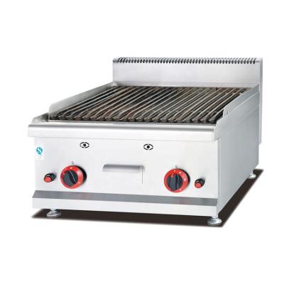 China Easily Cleaned Gas Medium Lava Rock Desktop Grill for Supply for sale