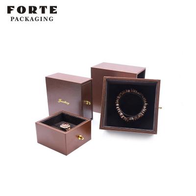 China STRONG Luxury Paper Pendant Box Eco-friendly Custom Made Slide Jewelry Box Jewelry Boxes Wholesale for sale