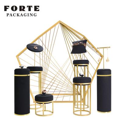 China FORTE Renewable Jewelry Display Table Necklace Rack Jewelry Display Props Eco - Friendly for sale