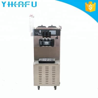 China Car Vertical Three Head Automatic Ice Cream Maker Soft Ice Cream Machine 220V for sale