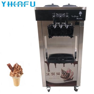 China OEM Outdoor Factory Customized 5 Flavor Soft Serve Ice Cream Machine for sale