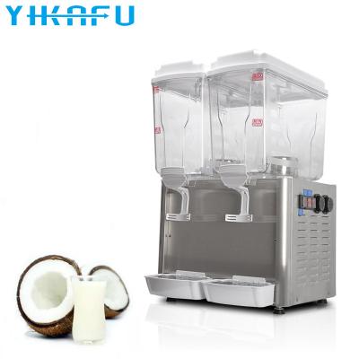 China Stirring Drink Type Best Hot Selling 2 Tank Restaurant Juice Dispenser For Sale for sale