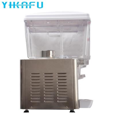 China Cold Drinks Refreshing Design Two Cylinders Juice Dispenser Buffet Spray Type for sale