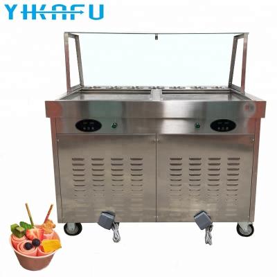 China Odm Service Good Quality Commercial Catering Roll Ice Cream Machine For Commercial for sale