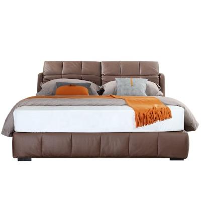 China Wholesale High Quality Comfortable Bedroom Furniture Comfortable Modern Upholstered Bed for sale