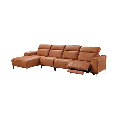 China Extendable Special Design Sofa Recliner Electric Function Leather Sofa Widely Used for sale