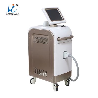 China 755nm 808nm 1064nm Laser Depilatory Machine , Seasunlaser Laser Epilation Machine for sale