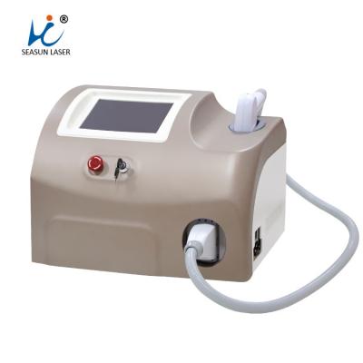 China Ptotable 3 Wavelength Diode Laser Hair Removal Machine 808nm , laser hair removal machine with cooling for sale