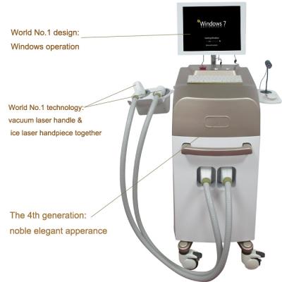 China CE Approved Luminous Hair Removal Machine High Efficiency Ice Cooling Technology for sale