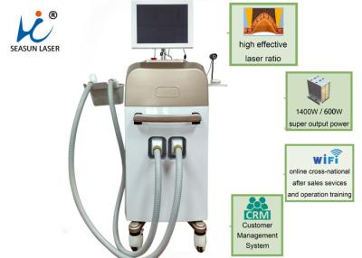 China One Shot 1 Session Vacuum Assisted Laser Hair Removal Device 810 Diode Suction for sale