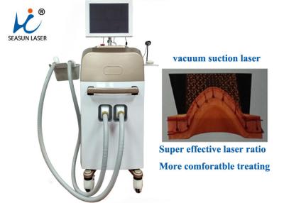 China Permanente del retiro del pelo del diodo del dúo de Lightsheer de la terapia del laser del vacío para la cara en venta