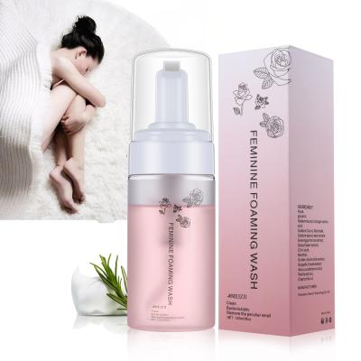 China Private Label Feminine Foam Lotion Espuma Limpiadora Vaginal Wash Private Label Feminine Organic Detox Natural Cleaner Foam Vegan Cleansing Hygiene Product for sale