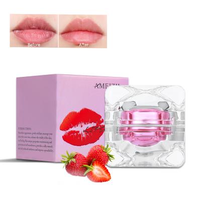 China Hot Moisturizer Amazon Exfoliator Lip Scrub For Lip Treatment Care Scrub Balsamo De Labios Strawberry Sugar Pink Lip Scrub Vendors for sale