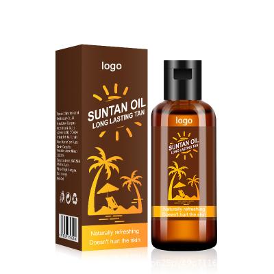 China Dropshipping Corporal Suntan Oil Body Bronzer Bronzeamento de Bronceador Suntan Oil Body Bronzer Body Suntan Tanning Body Drops Organic for sale