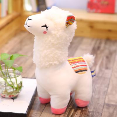 China Plush 25cm Alpaca Llama Plush Toy Stuffed Toy Gifts For Baby Kids for sale