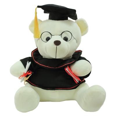 China Wholesale custom plush 28CM graduation season plush teddy bear toy stuffed plushie graduation for sale