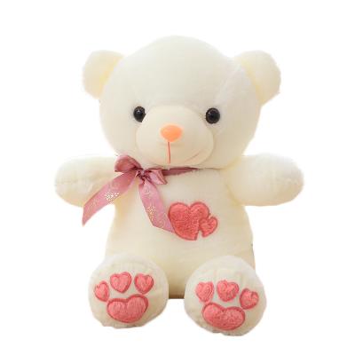 China 40CM Plush Teddy Bear Stuffed Toys 60CM Stuffed Teddy Bear Rose With Heart For Valentine's Day for sale