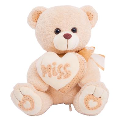 China 25CM plush kawaii valentine's day stuffed teddy bear plush toys MISS plushie valentine's day gift for sale