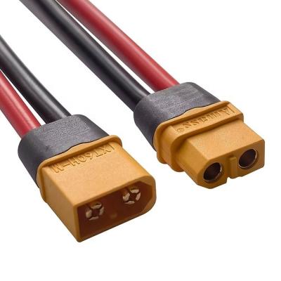 China 10AWG 12AWG Male to Female XT60 XT60H Connector Extension Adapter Cable for RC Battery Power Station Solar Panel for sale