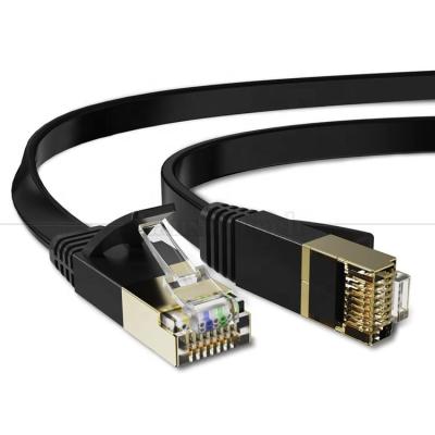 China 1M 3M 5M UTP FTP STP SFTP Shield Cat5 Cat5e Cat6 Ca6a Cat7 RJ45 Flat Network Lan Ethernet Patch Cable for Computer for sale