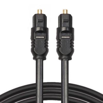 China High Quality Thin 1M 2 M 3M 5M Fiber Optic Toslink Spdif Gold Optical Digital Audio Cable for sale