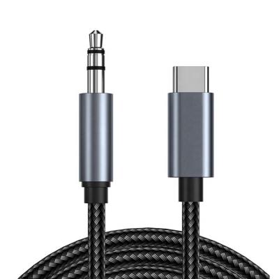 China DAC USB Type C to 3.5mm Audio Jack Male Cable AUX Headphone Dongle Adapter for Pixel Google for sale