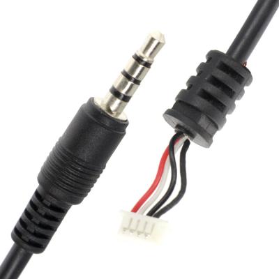 Κίνα Προσαρμοσμένη συναρμολόγηση 1M 2M 3M 3.5mm TRRS Audio DC Jack σε JST 2.0mm 2.54mm Pitch Cable προς πώληση