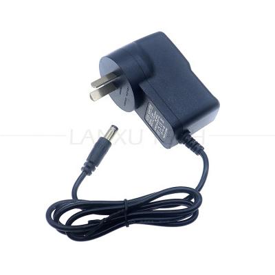 China High Quality Au Eu Us Uk Plug 220-240v Ac to 12v 9v 5v Dc 5.5x2.1mm 2.5mm Jack Power Adapter for Modem Router Monitor for sale