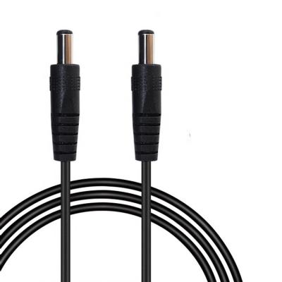 China OEM 1M 3M 12V 5V Male To Male 2 Cores 5.5X2.5mm 5.5X2.1mm 1.35x3.5mm DC Power Cable for sale