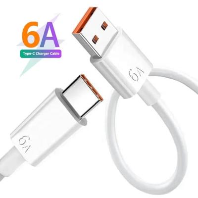 China Super Fast Charging 6A Type C USB Data Charger Cable fo Mobile Phone for sale