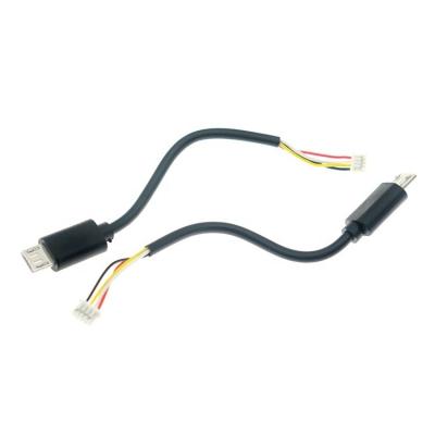 Κίνα Προσαρμοσμένο 10cm 20cm 30cm 50cm Micro B 5P έως 4P JST MX 1.25mm Connector Wire Cable προς πώληση