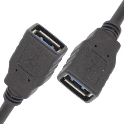 China USB 3.0 A Female to USB 3.0 A Female Extension Data Charger Cable for sale