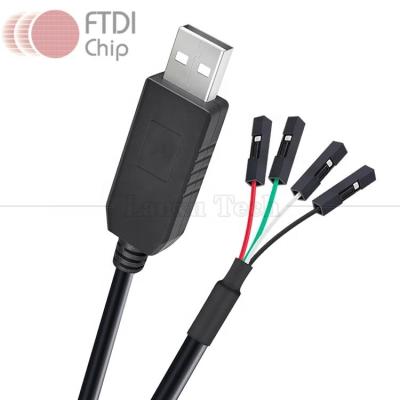 Κίνα Υψηλής συμβατότητας WIN7 10 FTDI FT232 5V 3.3V USB σε Uart TTL Serial Cable για Raspberry Pi προς πώληση