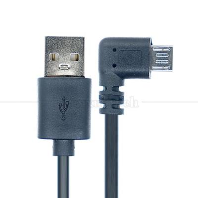 China 1M 2M 3M 1A 2A 3A Gegevens opladen 90 graden rechthoek USB micro verlengkabel voor telefoon tablet Te koop