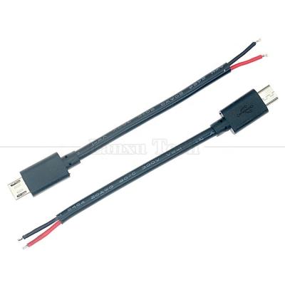 China Male Female Micro B  to Bare Wires Open End Cable for Raspberry Pi Tablet for sale