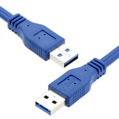 China Super Speed Data 5Gbps Type A Male to  Male USB 3.0 Extension Cable for PC Modem for sale