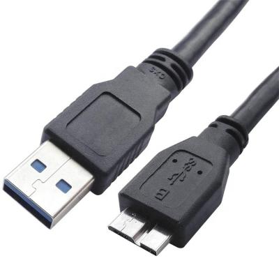 China Carregamento de dados de alta velocidade de 5 Gbps Micro USB 3.0 Cable A para Micro B para Samsung Sdd Hdd Hard Disk à venda