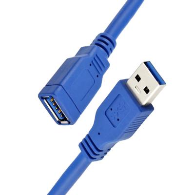 China Alta velocidad 5Gbps 1m 3m 5m 10m USB 3.0 Tipo A Cable de extensión USB 3.0 de hombre a mujer en venta