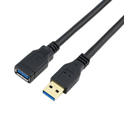 China OEM High Speed 5Gbps 1M USB 3.0 Male to Female USB 3.0 Type A Extension Cable for sale